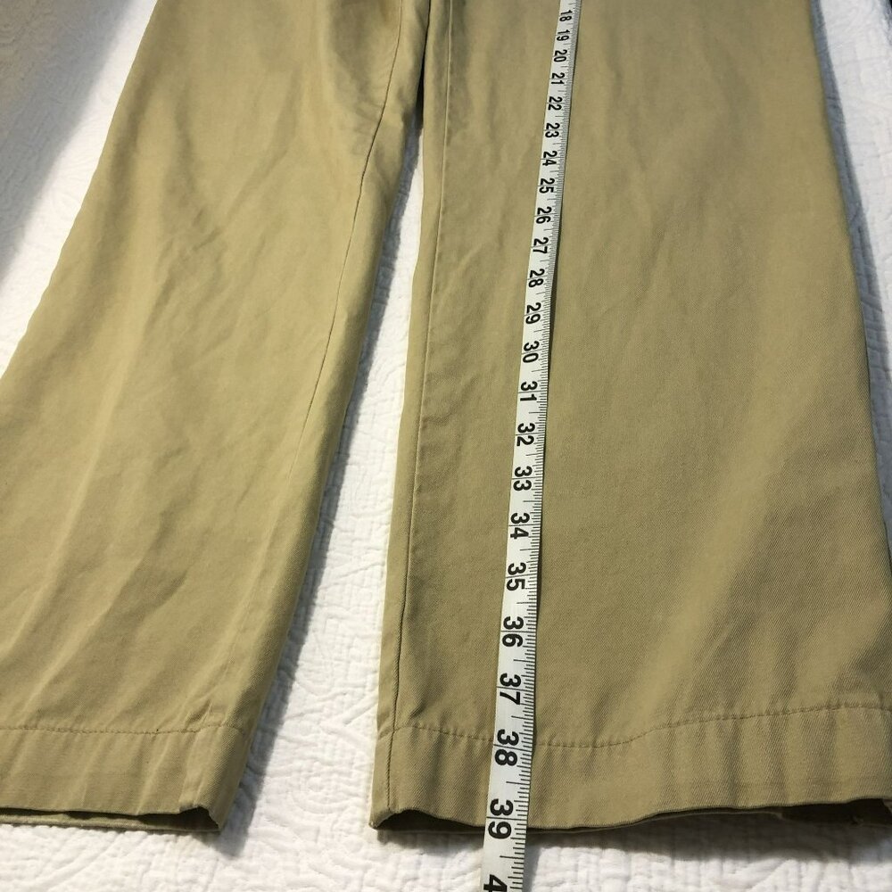 Brooks Brothers Milano Fit Khaki Chino Pants W33 L30 100% Cotton Mens - Picture 13 of 13